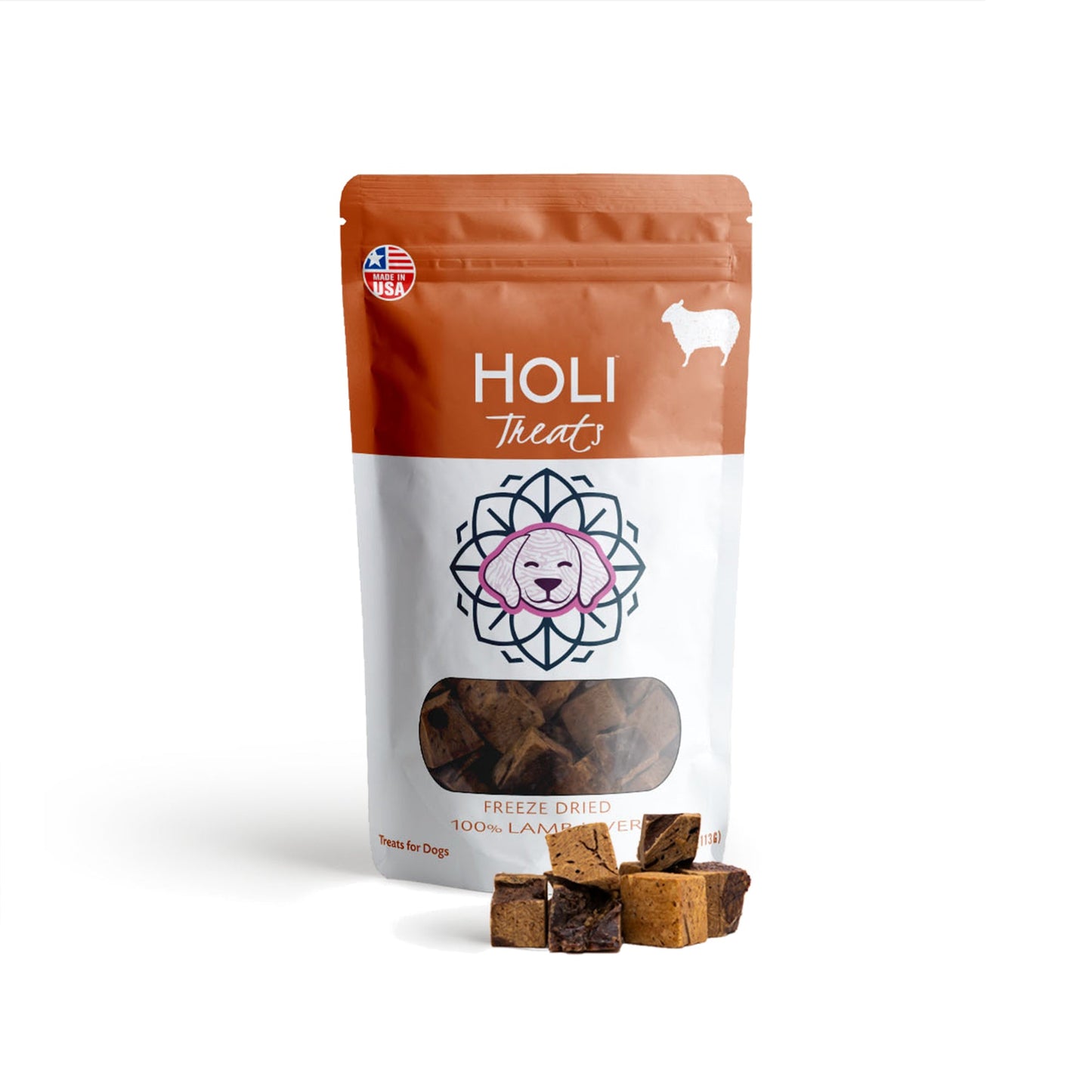 Lamb Liver Dog Treats by HOLI - Ono