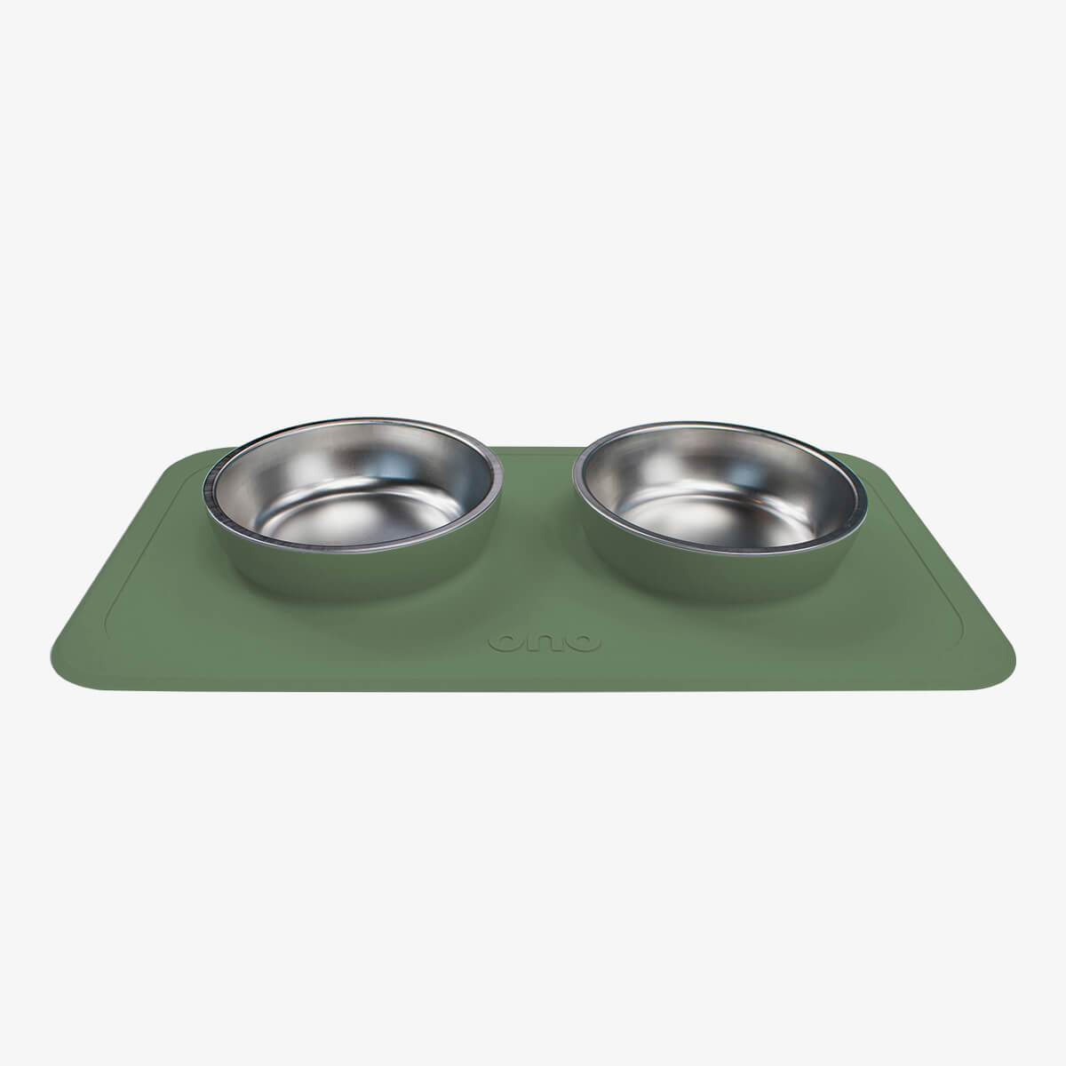 The Good Bowl (16 oz Double) in Olive by Ono Pet Products