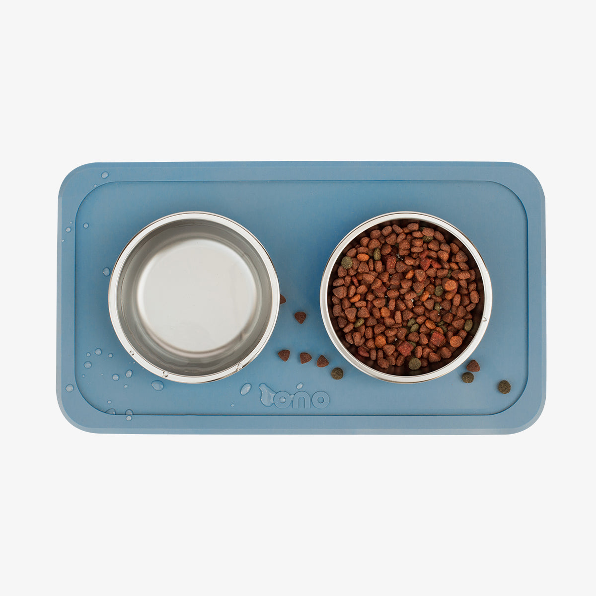 The Good Bowl (16 oz Double) in Azul by Ono Pet Products