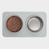 The Great Bowl (32 oz Double) in Cool Gray by Ono Pet Products