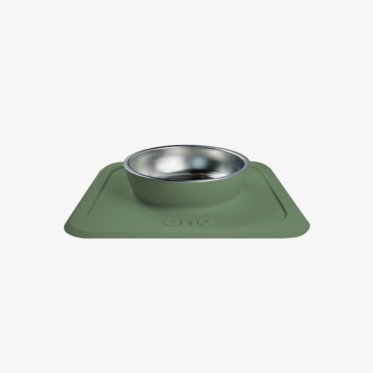 The Good Bowl (16 oz Single) in Olive by Ono Pet Products