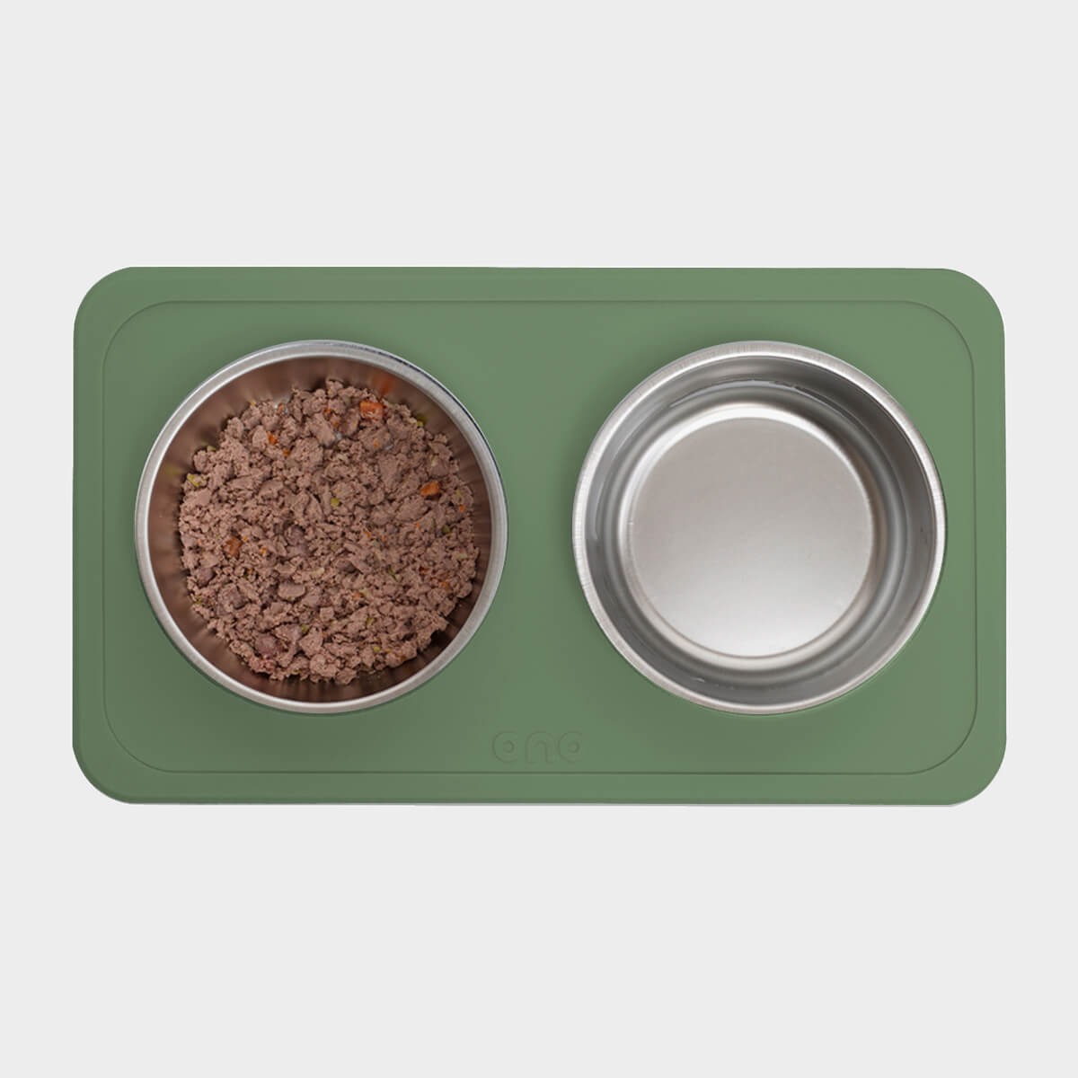 The Great Bowl (32 oz Double) in Olive by Ono Pet Products