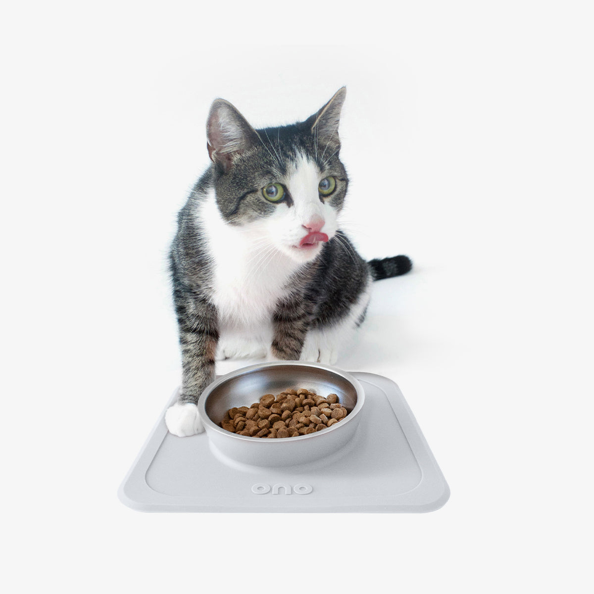 The Good Bowl (16 oz Single) in Cool Gray by Ono Pet Products